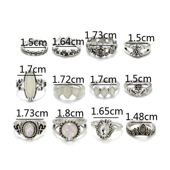 Opalescent Midi Rings - Picture 5 of 5